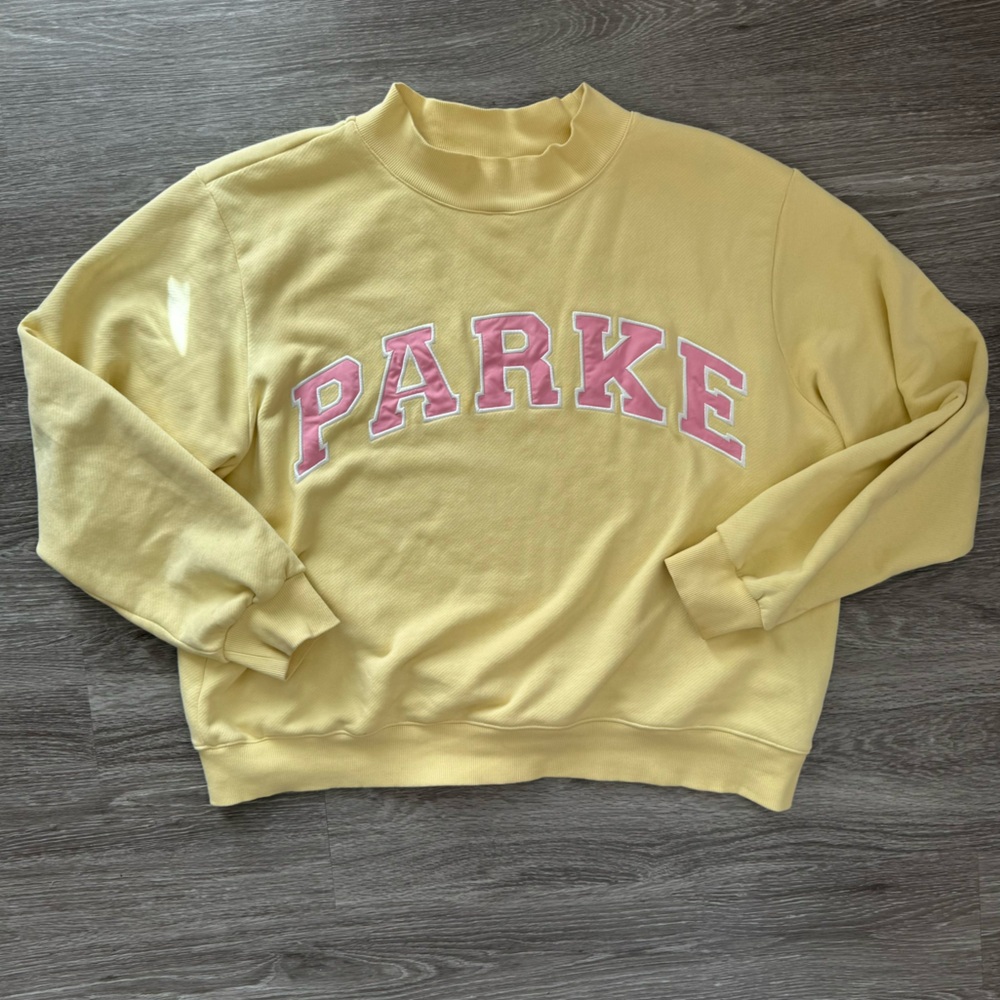 Parke Summerland Yellow Sweatshirt L/XL